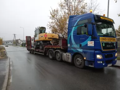 Transport koparek Poznań