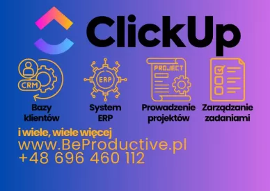 Wdrożenia ClickUp i cyfryzacja procesów w firmie